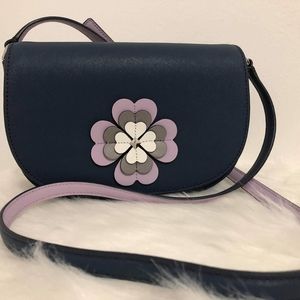 New! Kate spade Reiley spade flower flap crossbody